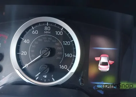 2021 Toyota Corolla Le from USA, damaged, VIN JTDEPMAE4MJ128549